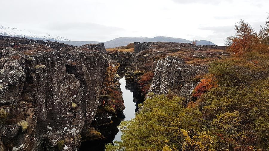 Sima mas famosa de Islandia Silfra