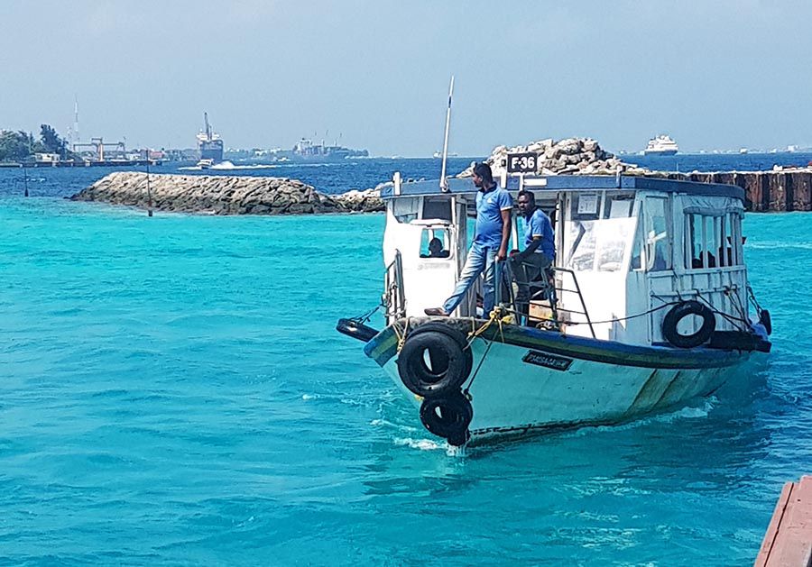 Transporte en Maldivas