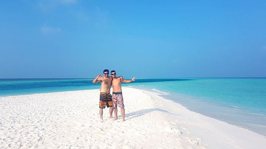 Playas paradisiacas en Maldivas