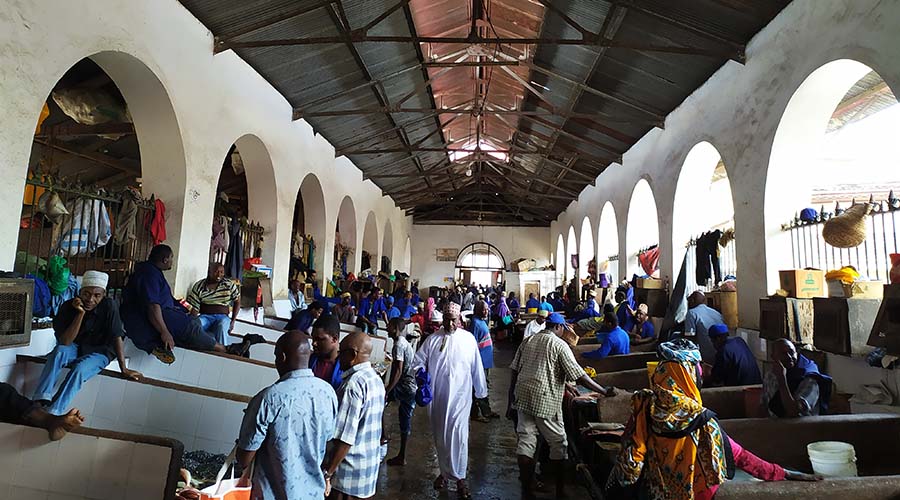 Mercado local de Stone Town