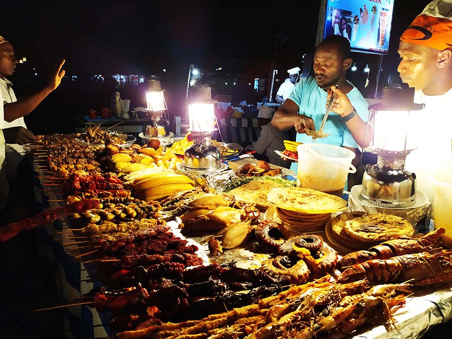 Comida típica de Zanzibar