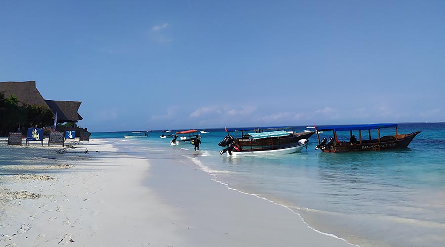 Playa de Nungwi en Zanzibar