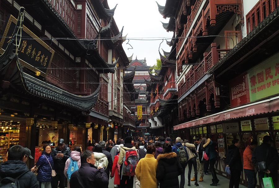 Alrededores de Yuyuan Garden