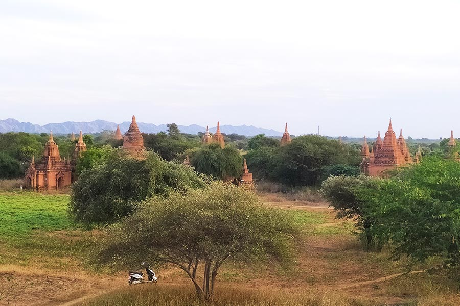 Atardecer-en-Bagan