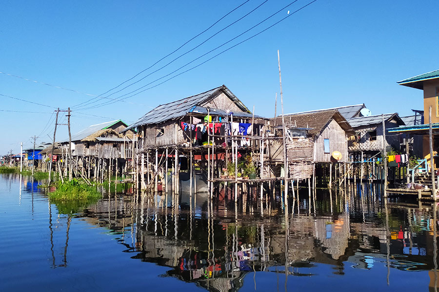 Casas-flotantes-Lago-Inle