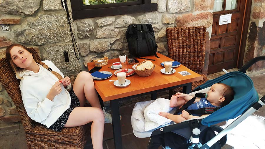 Desayuno en Picos de Europa - La Hermida