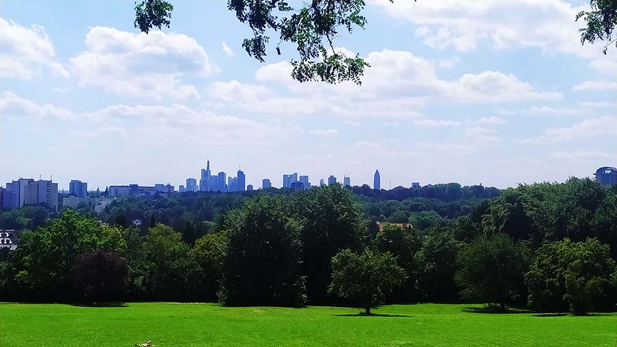 Parque Lohrberg en Frankfurt