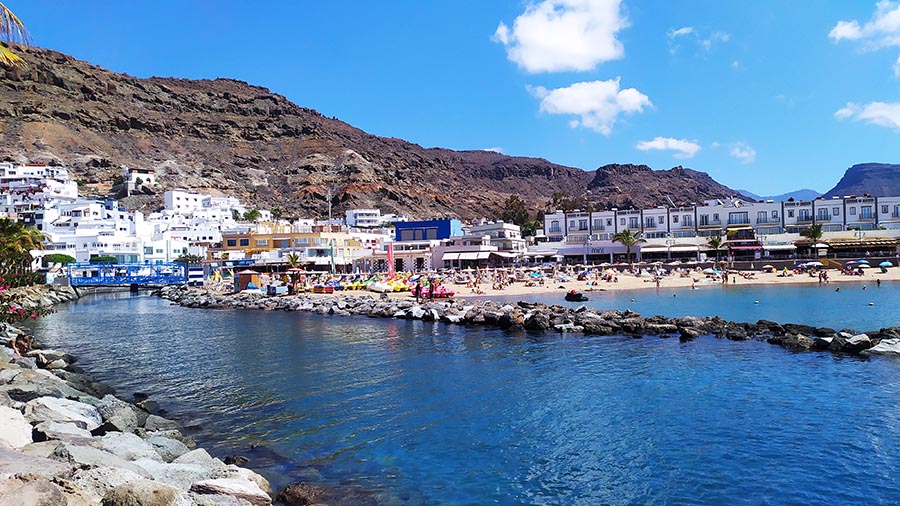 Playa de Puerto de Mogan Gran Canaria