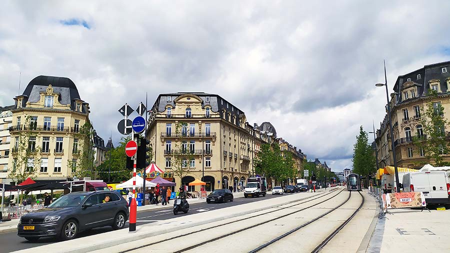 Plaza de los Mártires Luxemburgo