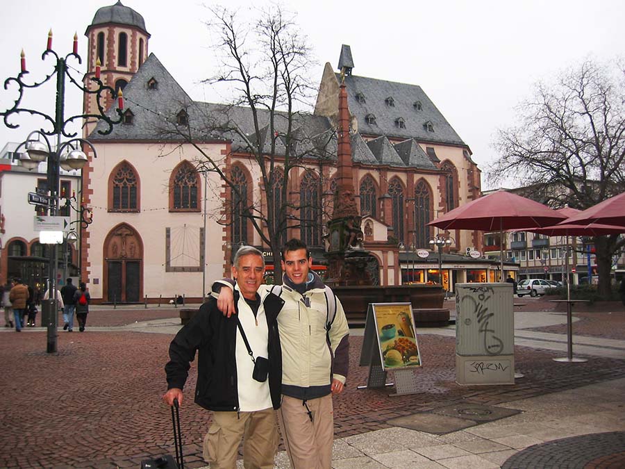 Primer viaje a Frankfurt con mi padre
