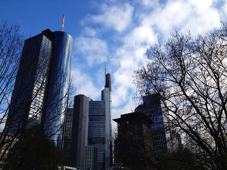 Rascacielos Skyline de Frankfurt