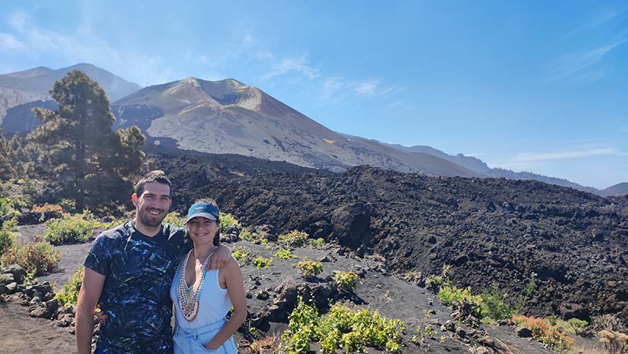 Volcanes en La Palma