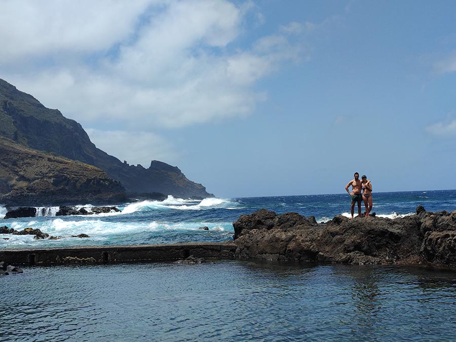 Playa de La Fajana en La palma