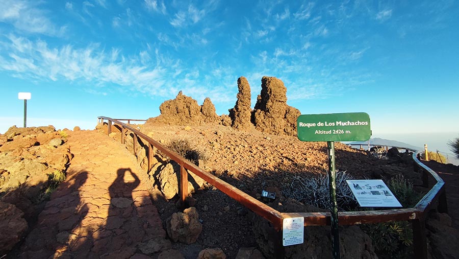 Roque de Los Muchachos en La Palma