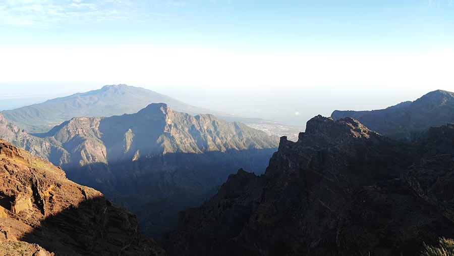 Caldera de Taburiente en la Palma