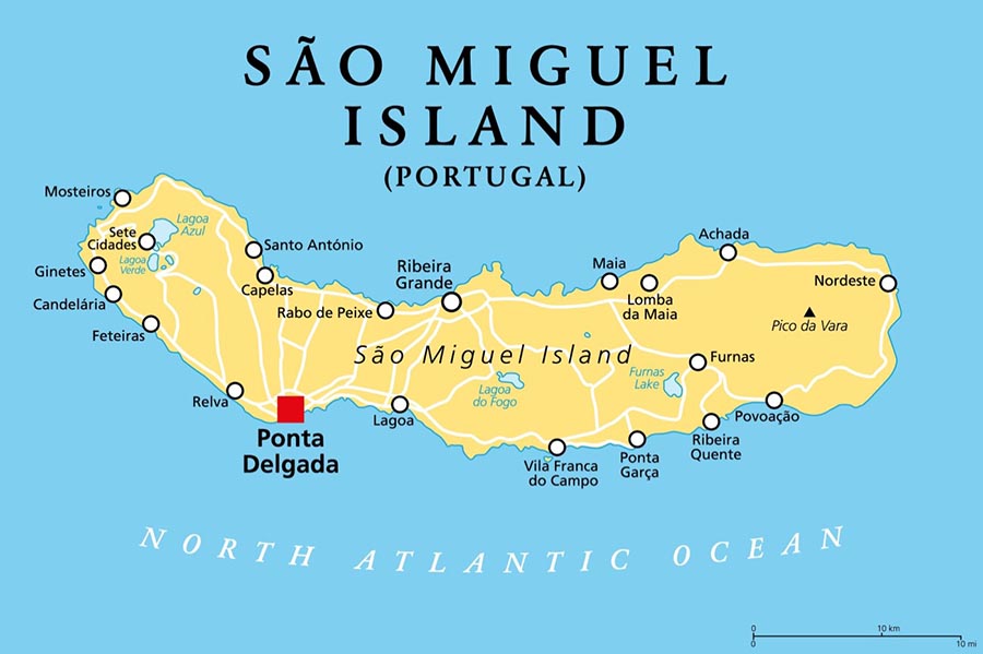 Mapa de San Miguel