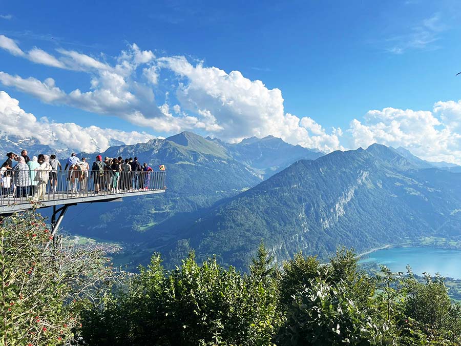 Mirador Harder Kulm Interlaken Suiza