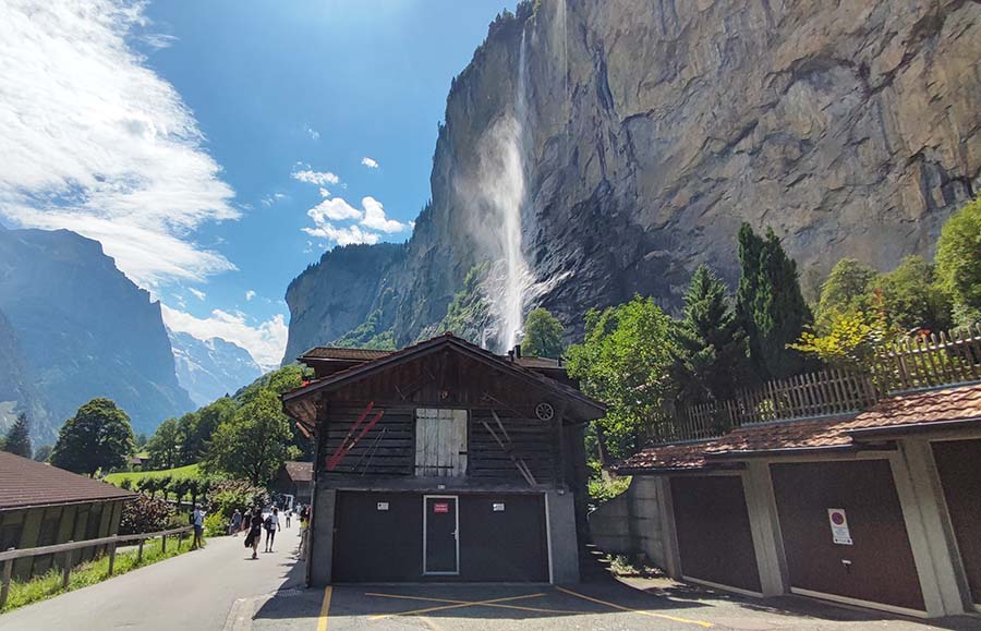 Cascada de Lauterbrunnen Suiza