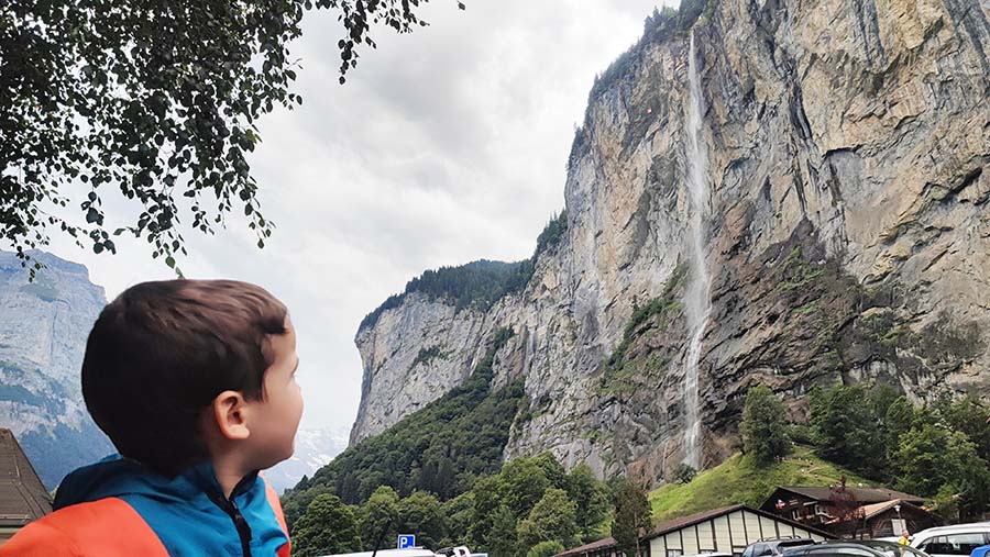 cascada Staubbachfall Suiza