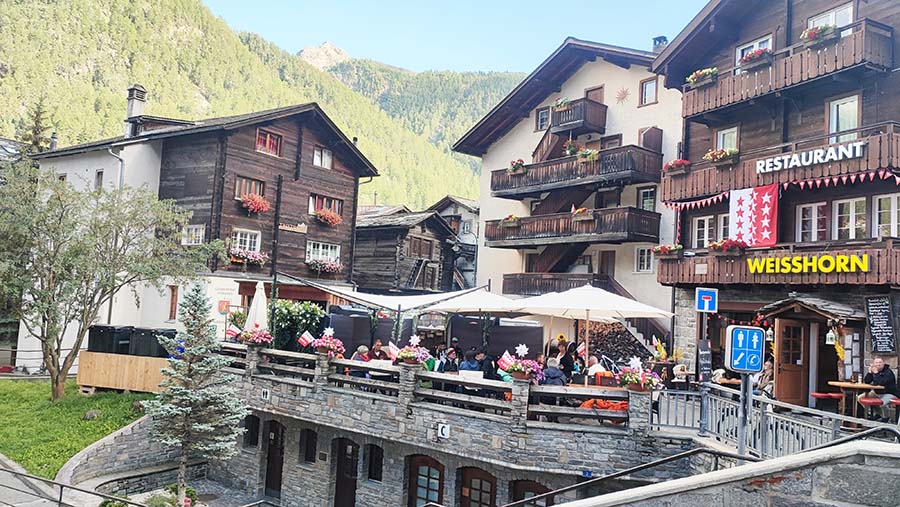Alojamiento en los Alpes Suizos