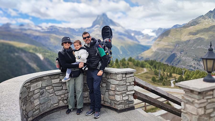 Mirador de Sunnega en Zermatt