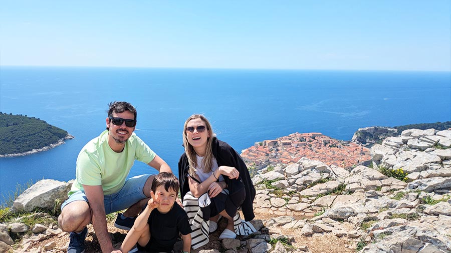 Monte SRD en Dubrovnik vistas panoramicas