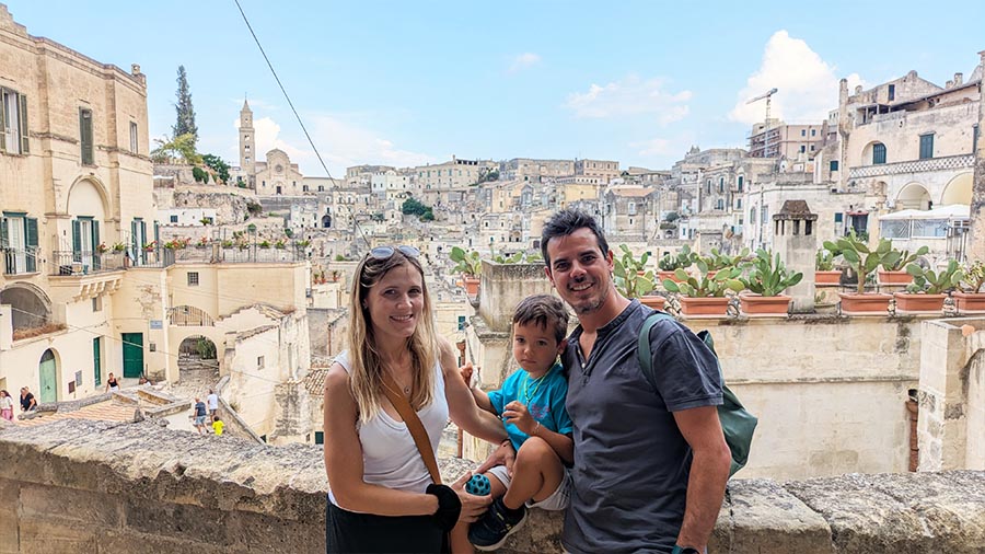 Mirador de Matera Belvedere Luigi Guerricchio