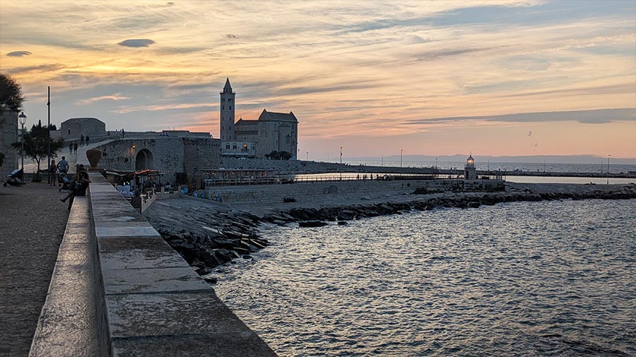 Atardecer en Trani