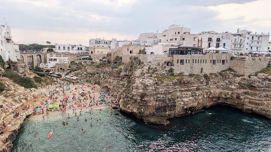 Turismo en Polignano a mare