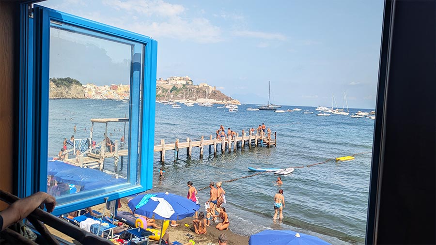 Restaurantes en Procida La Conchiglia